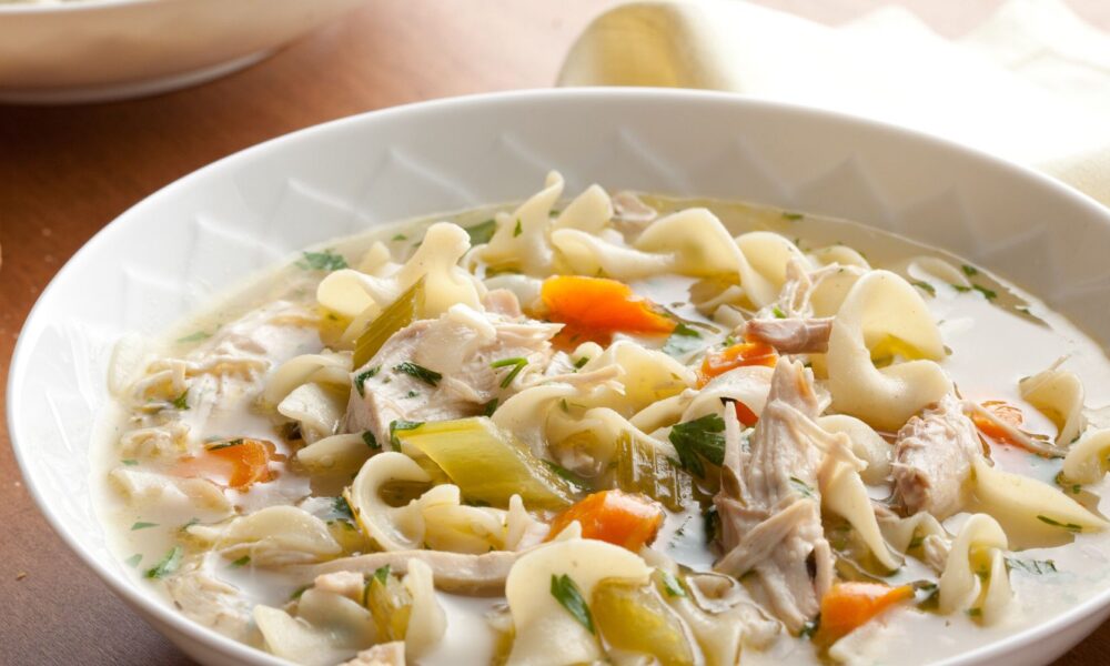 Crack Chicken Noodle Soup