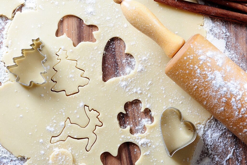 Ingredients for Christmas Sugar Cookies